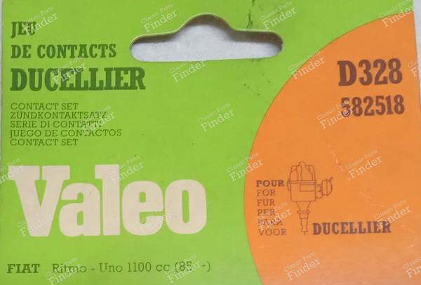 Ducellier D328 platinum-plated screws - FIAT Uno / Duna / Fiorino - 582518- 2