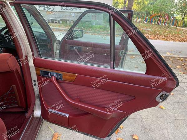 Complete red interior - MERCEDES BENZ S (W126) - 3