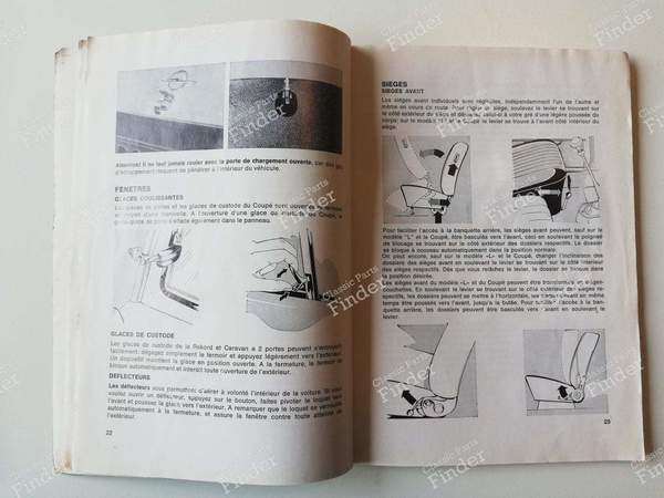 Service manual - OPEL Rekord (C) / Commodore (A) - 8938247-16-6-68- 3