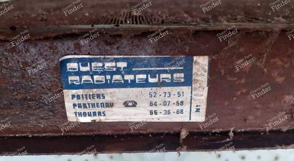 Radiateur pour Renault 4 et 6 - RENAULT 4 / 3 / F (R4) - 1