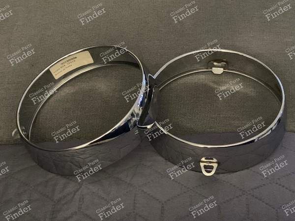 Cerclages chromés pour phares boules - ALPINE A110 - 0