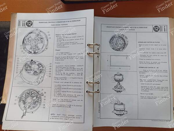Manufacturer's Workshop Manual - PEUGEOT J7 - 6