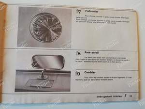 Notice d'utilisation et d'entretien - RENAULT 4 / 3 / F (R4) - 7701432704- thumb-5