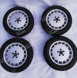 16-inch 'Gullideckel' alloy wheels - MERCEDES BENZ 190 (W201) - 1294000102- thumb-5