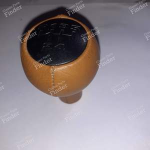 Pommeau de levier de vitesse en cuir - PORSCHE 911 / 912 E (G Modell) - thumb-1