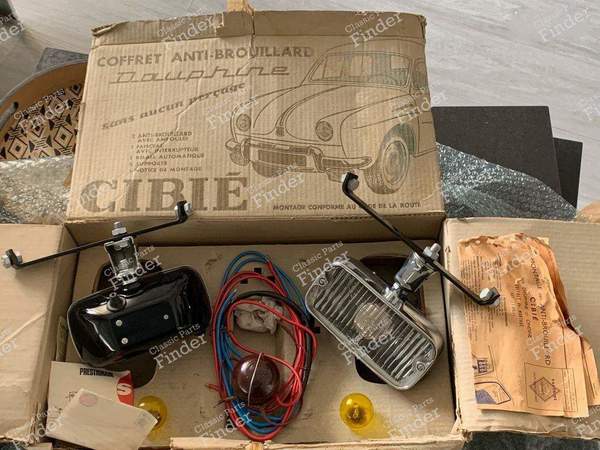 Cibié fog light box - RENAULT Dauphine / Ondine - 12-85-11- 0