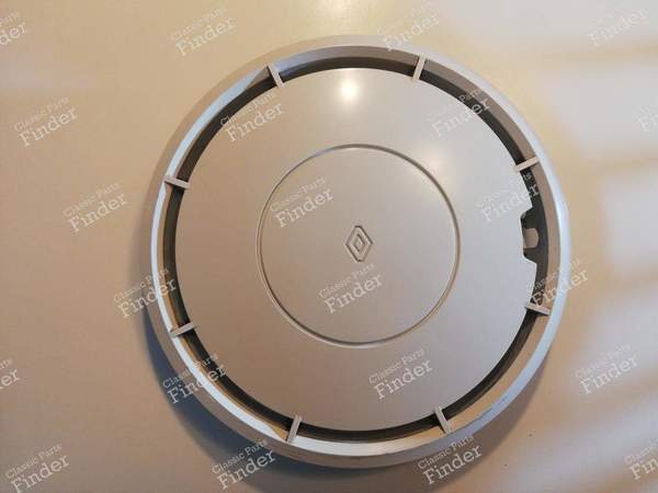 Saturne' white hubcap - RENAULT 9 / Alliance / Broadway / 11 / Encore (R9 / R11) - 7700731677- 0