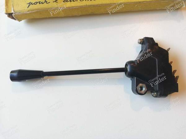 Headlight-code switch (black stem) - PEUGEOT 404 Coupé / Cabriolet - 4