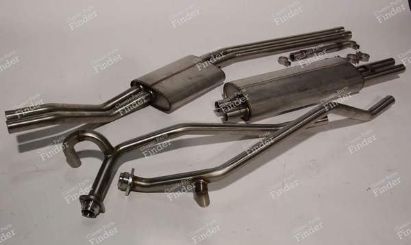 Complete stainless steel exhaust line - MERCEDES BENZ W108 / W109 - 0