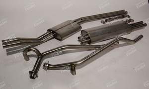 Ligne complète d'échappement en inox - MERCEDES BENZ W108 / W109