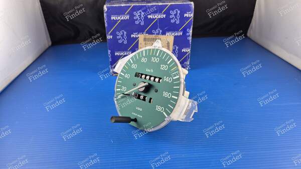 Compteur de vitesse vert - PEUGEOT 106 - 94201003 / 6113HX- 1
