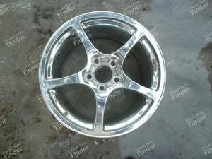 Original polished alloy wheel - CHEVROLET Corvette C5 - thumb-0