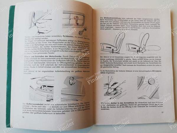 Service manual (in German) - OPEL Kapitän / Admiral / Diplomat - 2871984- 3