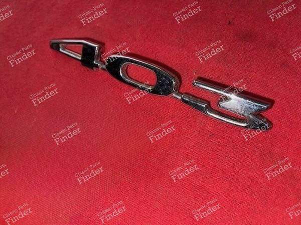 Haubenzeichen - 2. Generation - PEUGEOT 403 - 7975.04- 0