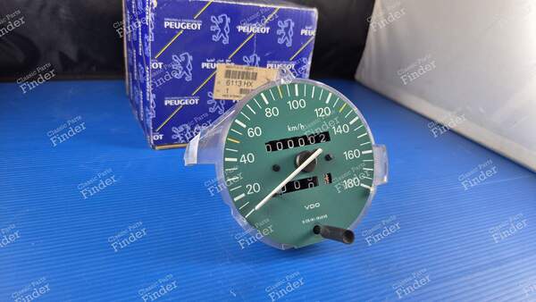 Compteur de vitesse vert - PEUGEOT 106 - 94201003 / 6113HX- 0