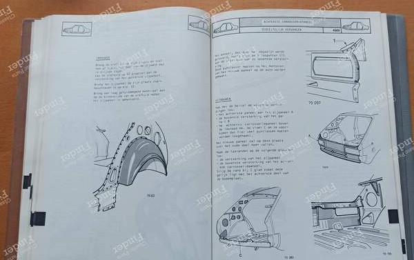 Reparaturhandbuch – M.R. 184 - RENAULT 14 (R14) - 7701440249- 5