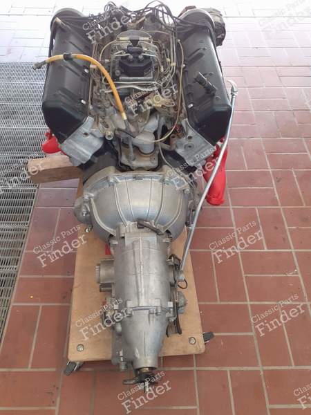 M100 6,9l. Motor aus 450SEL / 6,9l mit Getriebe - MERCEDES BENZ S (W116) - M100- 1