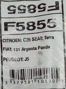Pair of left and right rear hoses - SEAT Panda / Marbella / Trans / Terra - F5855- thumb-2