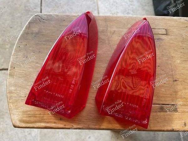 Pair of taillight caps - PEUGEOT 404 Coupé / Cabriolet - 12.720.718- 0