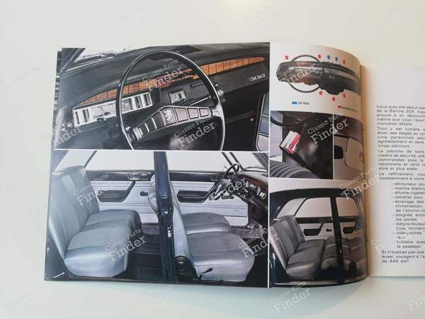 Verkaufsbroschüre - Limousine und Kombi - PEUGEOT 304 - 07.1971- 1