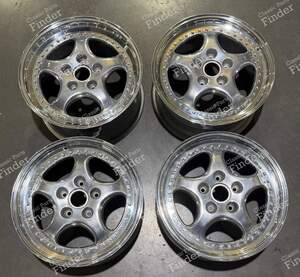 4 jantes d'origine pour 3.6 Turbo - PORSCHE 911 (964)