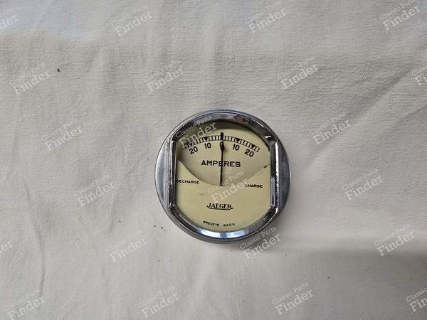 Amperemeter Jaeger weißer Hintergrund - DELAGE D 6-3 Litres 