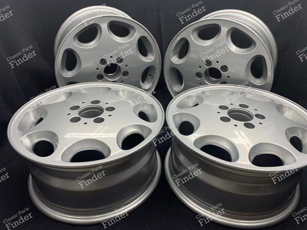 Original Mercedes Eight Holes Alloy Wheels - 7.5Jx16 ET51 - MERCEDES BENZ S (W140) - 1404000902- 0