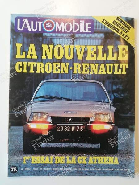 L'Automobile magazine - #397 (Juli 1979) - CITROËN CX - #397- 0