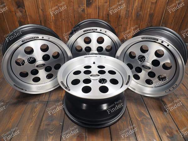 Pepperpot Alufelgen 7Jx13 - ET05 4x108 PCD 13" Original Felgen - FORD Capri - 0