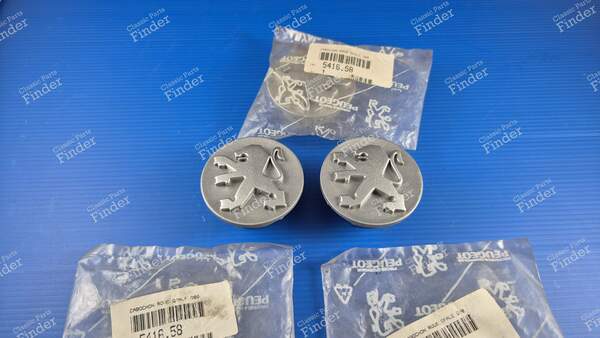Set of 3 wheel center caps - PEUGEOT 306 - 541658- 0