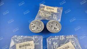 Set of 3 wheel center caps - PEUGEOT 306