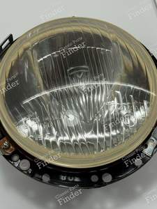 Headlight + Casing - SIMCA 900 / Simc'4 / 1000 / 1005 / 1006 / 1118 /Abarth 1150 - 59743 / 22831- thumb-3