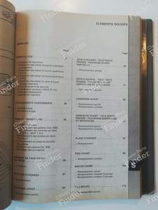 M.R. 243 - Reparaturanleitung 'Karosserie'. - RENAULT 9 / Alliance / Broadway / 11 / Encore (R9 / R11) - 7711073708- thumb-3