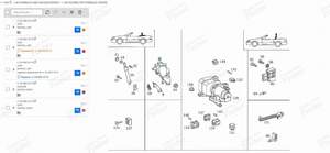 LOCK FOR HYDRAULIC FOLDING TOP - MERCEDES BENZ SL (R129) - A1298000374- thumb-5