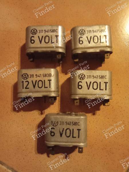 Relais code phare - VOLKSWAGEN (VW) Käfer / Beetle / Coccinelle / Maggiolino / Escarabajo - 311941581C / 311941583B- 0