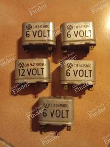 Relais code phare - VOLKSWAGEN (VW) Käfer / Beetle / Coccinelle / Maggiolino / Escarabajo - 311941581C / 311941583B- thumb-0