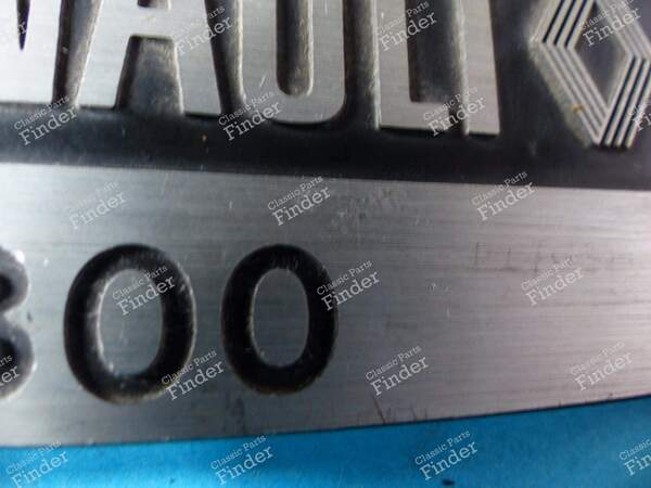 Original-Emblem "ALPINE RENAULT berlinette 1300" - ALPINE A110 - 6000052494- 3