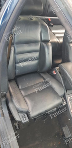 Upholstery + door panels + armrest - Black leather  - Exclusive version - CITROËN XM - thumb-5