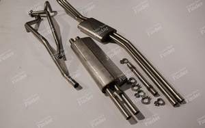 Complete stainless steel exhaust line - MERCEDES BENZ W108 / W109 - thumb-1