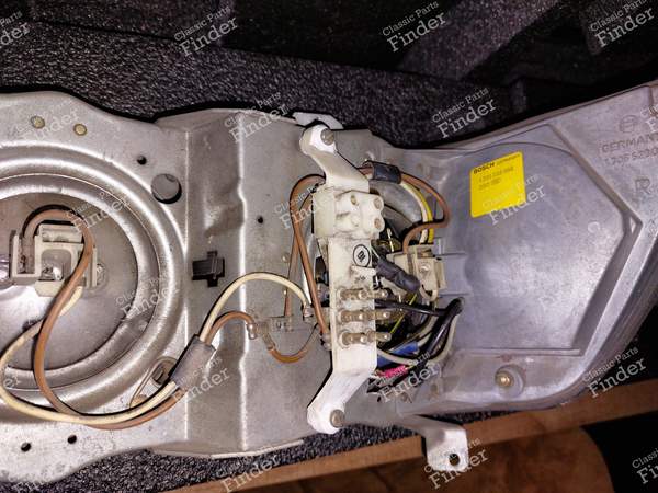 Optiques de phares US gauche et droit - MERCEDES BENZ SL (R107) - 1305233056 (R) / 1305523033 (L)- 3