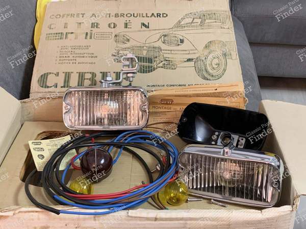 Cibié Fog light set for Citroen Ami 6 - CITROËN Ami 6 / Dynam - 12-85-18- 2