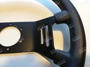 Superb leather sports steering wheel - RENAULT 5 / 7 (R5 / Siete) - thumb-6