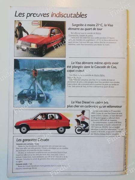 Complete 'Féline, la Visa' brochure - CITROËN Visa / C15 - 09.1985- 5