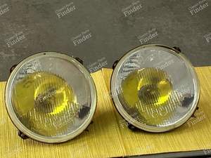 2 Large Cibié Headlights For R8 Gordini, R8S, Caravelle - RENAULT 8 / 10 (R8 / R10)