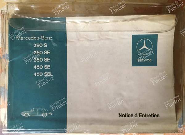 Complete original kit for W116 1973 - MERCEDES BENZ S (W116) - 1165846196 / 6500 4918- 0