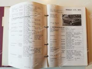 Handbuch für Ersatzteile - RENAULT 4 / 3 / F (R4) - thumb-2