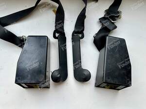 Pair of front seat belts - BMW 3 (E21) - 4098 - 1900519 / 00010887 / 1900520 / 00010888- thumb-1