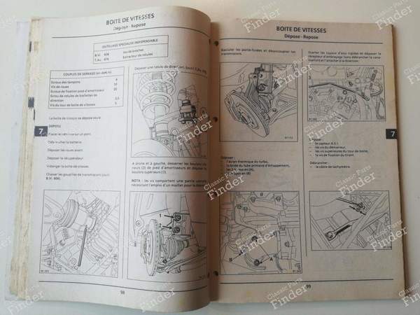 M.R. 291 - Manuel de réparation R21 2L Turbo - RENAULT 21 (R21) - 7711082885- 6