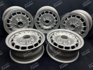 Original Baroque wheels 'Fuschsfelgen' 6Jx14 ET30 - MERCEDES BENZ S (W126)