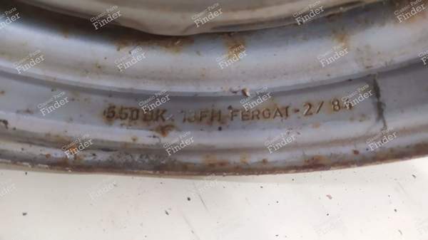 Fergat 13-inch wheels - RENAULT 12 / Virage (R12) - 5.50BKx13FH- 2